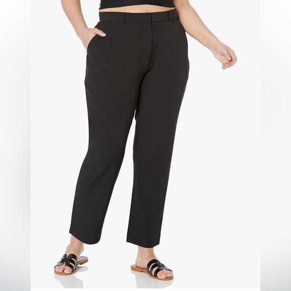 The Drop Abby Flat Front Pant - Picture 2 of 4